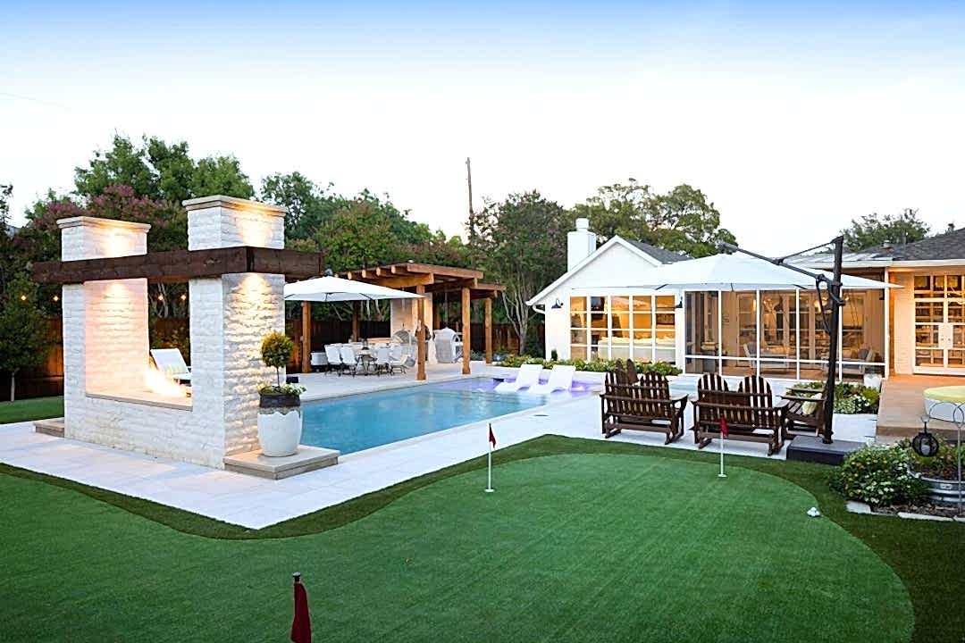 Dazzling Pool Feature Installation