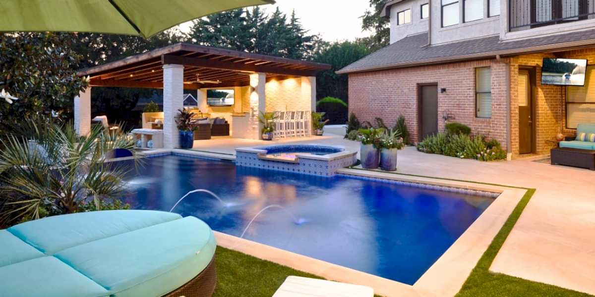 Rectangle Pools blue - Advance Pools